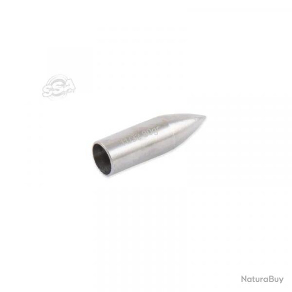 Pointes de flche Futs Bois Metal Bucktrail Bullet Parralleles - 125 Grains / 5/16
