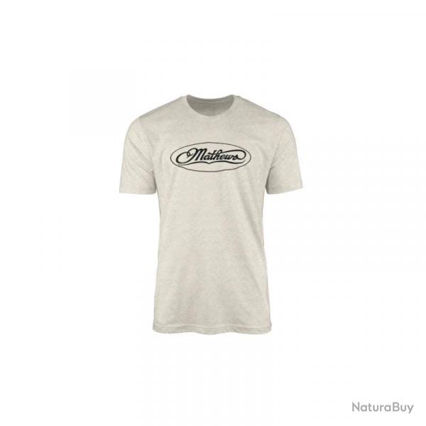 T Shirt Mathews Classic Logo Beige