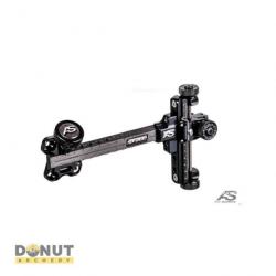 Viseur arc à poulie Systeme SX200 Extension 6" - Droitier / Noir / Compound 2D (2 axes)