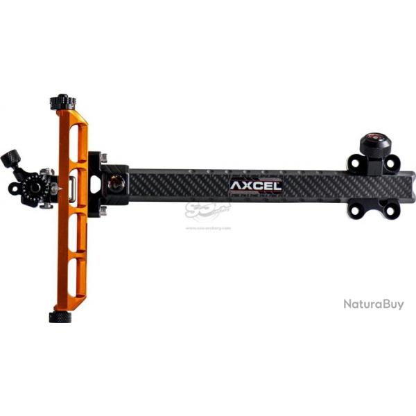 Viseur arc classique Axcel Achieve Carbon - Gaucher / Orange