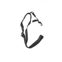 Airsoft - Sangle bungee 1 point noir | Strike systems (0231 0006)