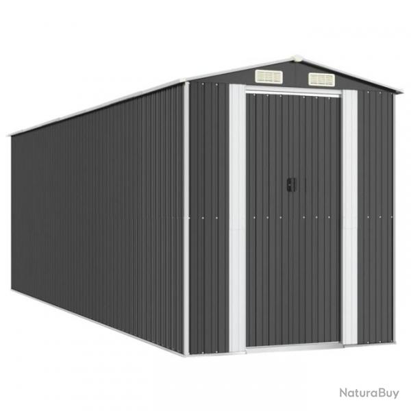 Abri de jardin cabane cabanon maison de stockage remise extrieur hangar outils robuste 192 x 606 x