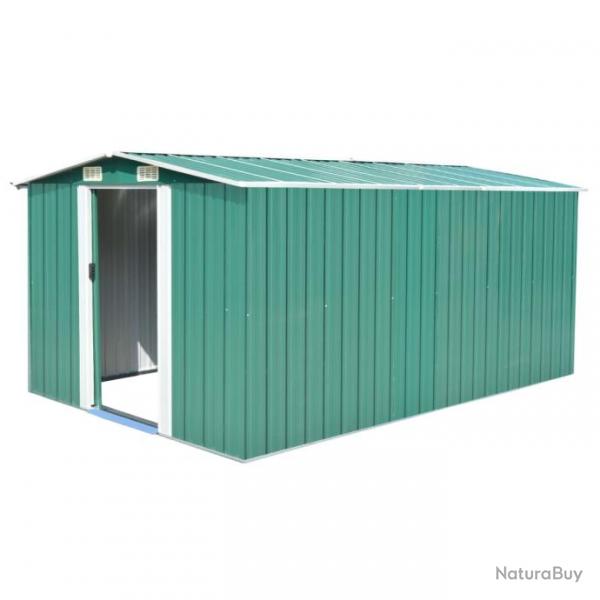 Abri de jardin cabane cabanon maison de stockage remise extrieur hangar outils robuste 257 x 392 x