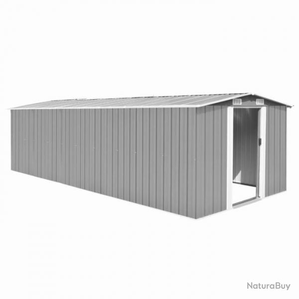 Abri de jardin cabane cabanon maison de stockage remise extrieur hangar outils robuste 257 x 580 x