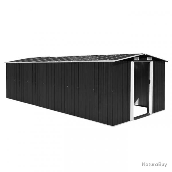 Abri de jardin cabane cabanon maison de stockage remise extrieur hangar outils robuste 257 x 580 x