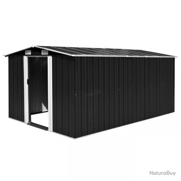 Abri de jardin cabane cabanon maison de stockage remise extrieur hangar outils robuste 257 x 392 x