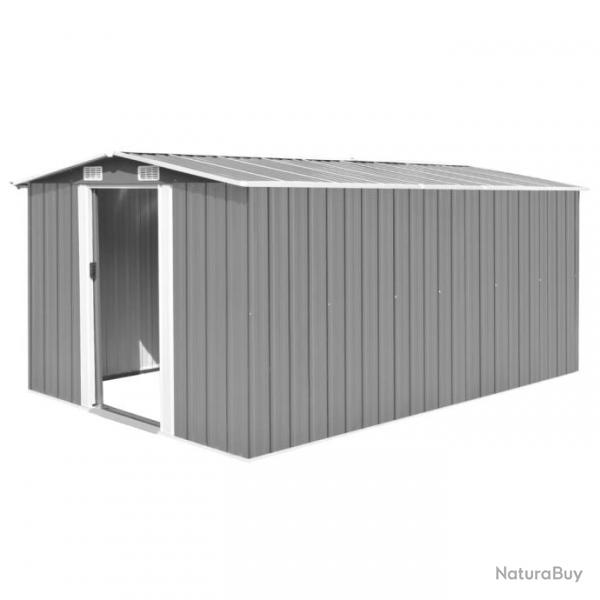 Abri de jardin cabane cabanon maison de stockage remise extrieur hangar outils robuste 257 x 392 x