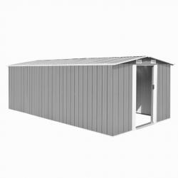 Abri de jardin cabane cabanon maison de stockage remise extérieur hangar outils robuste 257 x 489 x