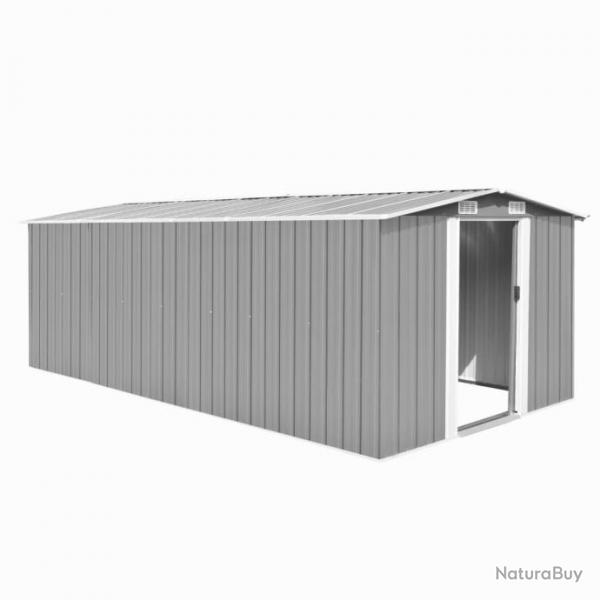 Abri de jardin cabane cabanon maison de stockage remise extrieur hangar outils robuste 257 x 489 x