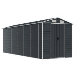 Abri de jardin cabane cabanon maison de stockage remise extérieur hangar outils robuste 191 x 555 x