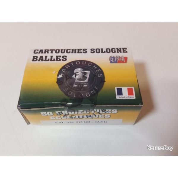 OGIVES SOLOGNE CAL. 338 213 GR./13.8G