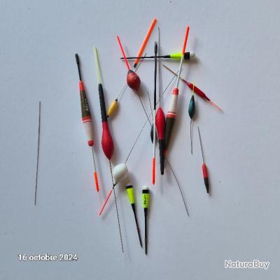 10pcs/Set EPS pêche mer poisson flotteurs sertie de 2g - 50g de