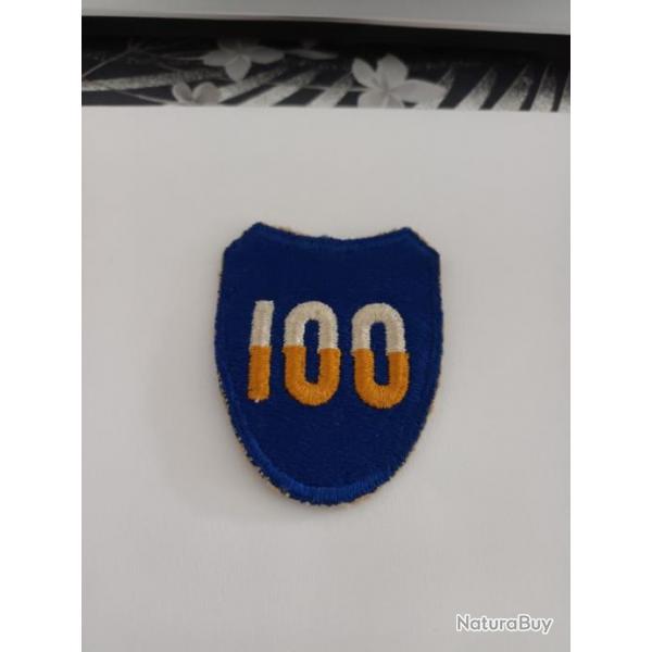 Patch arme us 100th INFANTRY DIVISION ww2 ORIGINAL 1