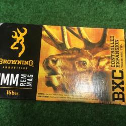 7MM Browning BXC 155GR x2 boites