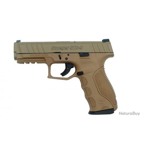 VURSAN (Stoeger) - PISTOLET STR9 FDE CAL 9X19 15 COUPS - 2 CHARGEURS