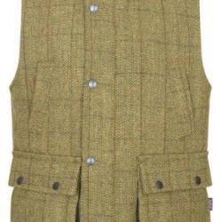 Gilet enfant en tweed 7/8 ans