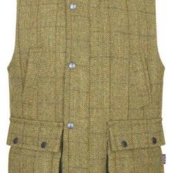 Gilet enfant en tweed 7/8 ans