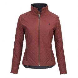 Veste huilée femme Val - Brique 40