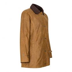 Manteau huilé femme Beige