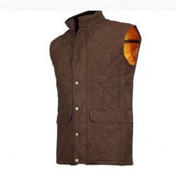 Gilet matelassé homme Chocolat