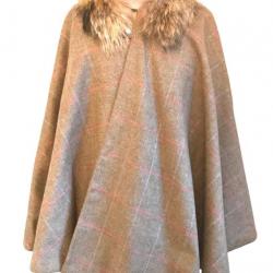 Cape Mahault - Tweed rose et bleu U