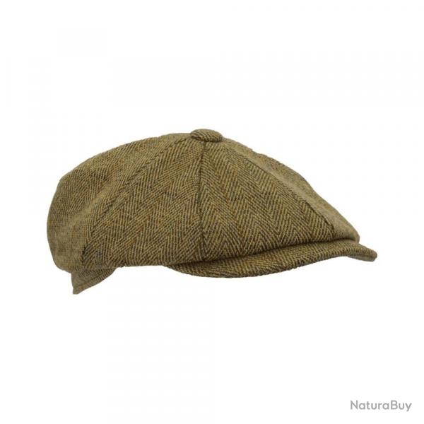 Casquette Bakerboy tweed clair 61