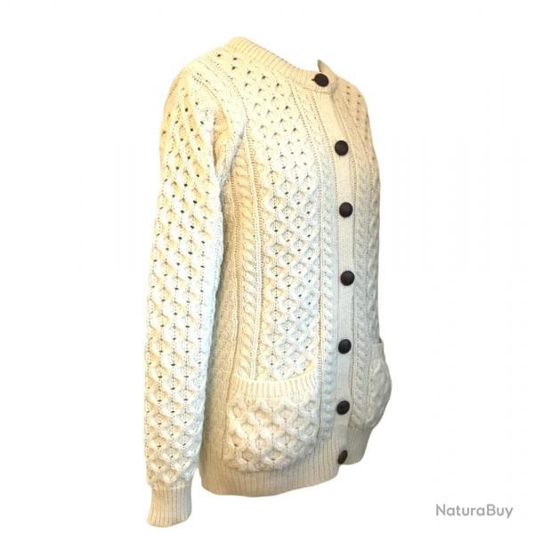 Gilet femme Curragh 100 pure laine