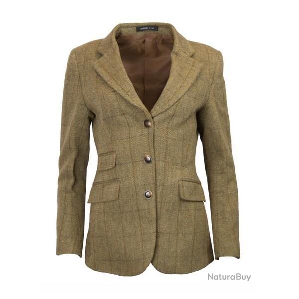 Veste Mayland femme tweed clair