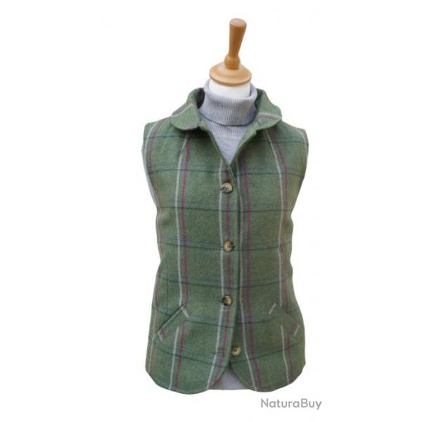 Gilet tweed Ashby femme