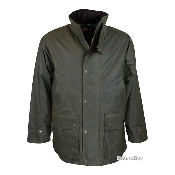 Manteau huil Kingsbridge homme verte