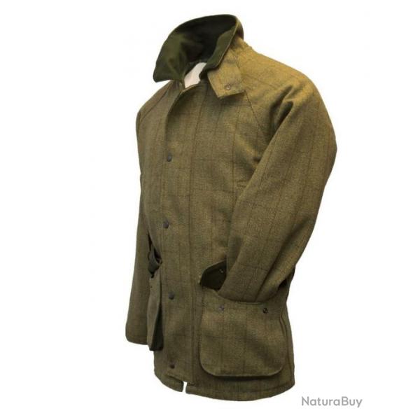 Manteau homme Tweed vert clair