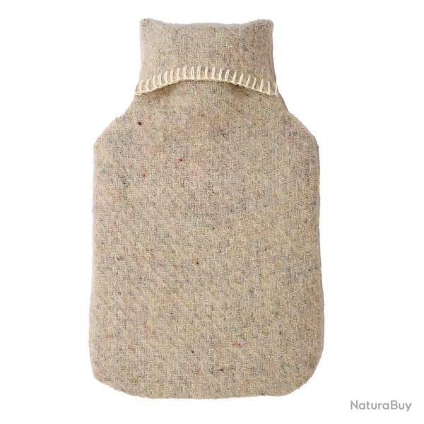 Bouillotte en laine recycle