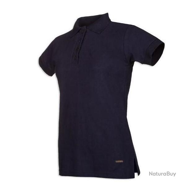 Polo femme bleu marine