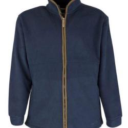 Veste polaire homme bleu marine S