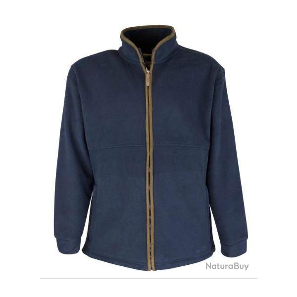 Veste polaire homme bleu marine S