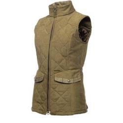 Gilet matelassé femme Khaki