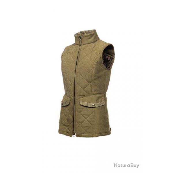 Gilet matelass femme Khaki