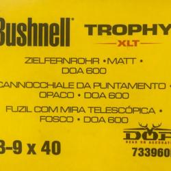 Lunette Bushnell Trophy XLT 3-9x40