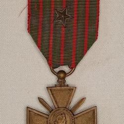 Croix de Guerre 14/18 une citation WW1