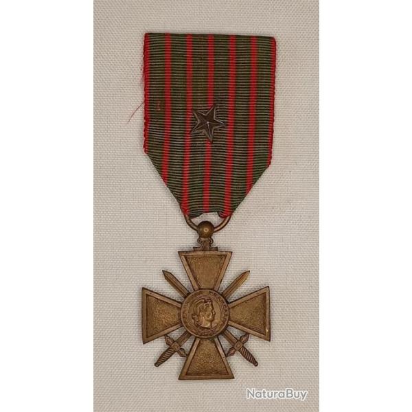 Croix de Guerre 14/18 une citation WW1