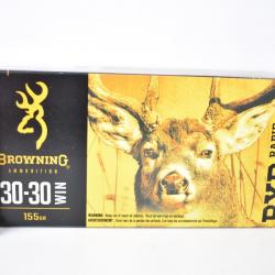 1 Boite de Balles Browning BXR calibre 30x30