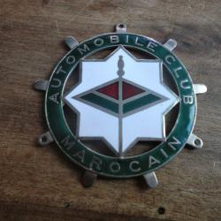 automobile club car badge