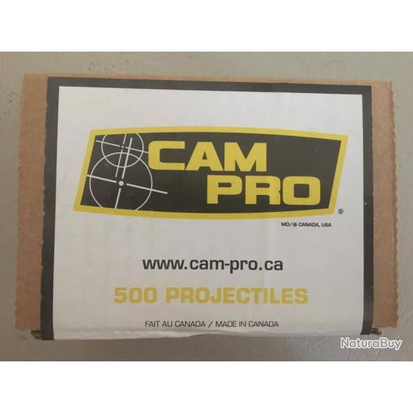 Ogives Cam Pro 223 55gr FMJ BT - lot de 500