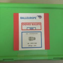 Ogives Balleurope 44 SWC/BB 240gr