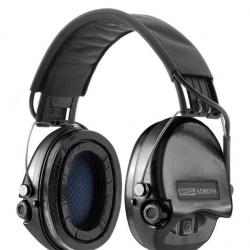 Casque Actif Supreme Pro noir MSA Sordin + coussinet