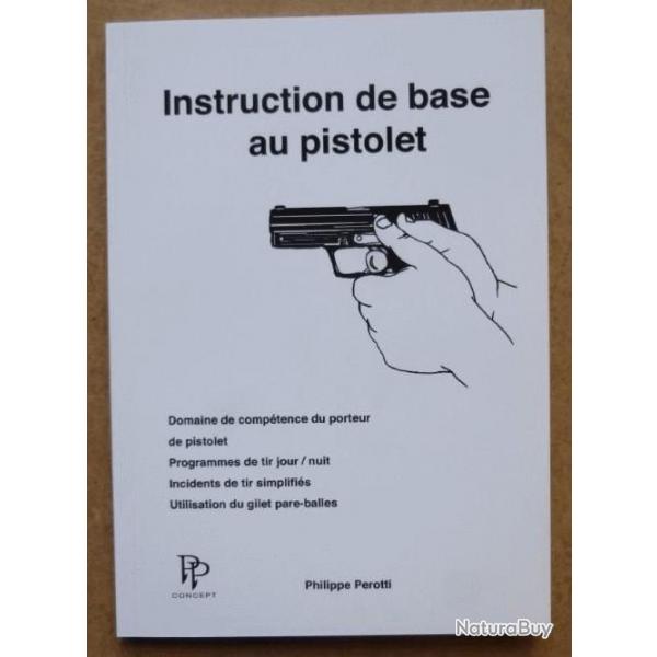 Livre Instruction de base au pistolet