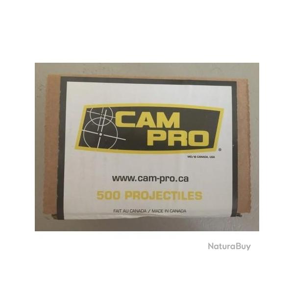 Ogives Cam Pro 10mm/40 180gr FCP TC - lot de 500 -