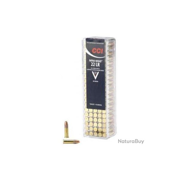 Cartouches CCI 22LR Mini Mag - Lot de 500