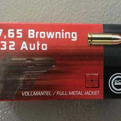 Cartouches Geco 7.65 Browning 73gr - boite de 50