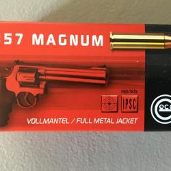 Cartouches Geco .357 Magnum FMJ 158gr - boite de 50